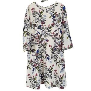 Banana Republic Floral Fit & Flare Dress | Size 12
